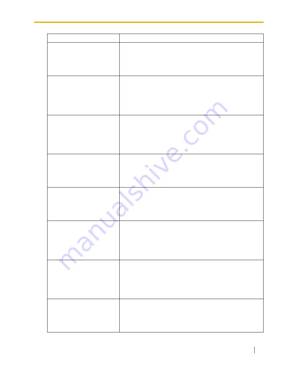 Panasonic HYBRID IP-PBX KX-TDA100 Feature Manual Download Page 249