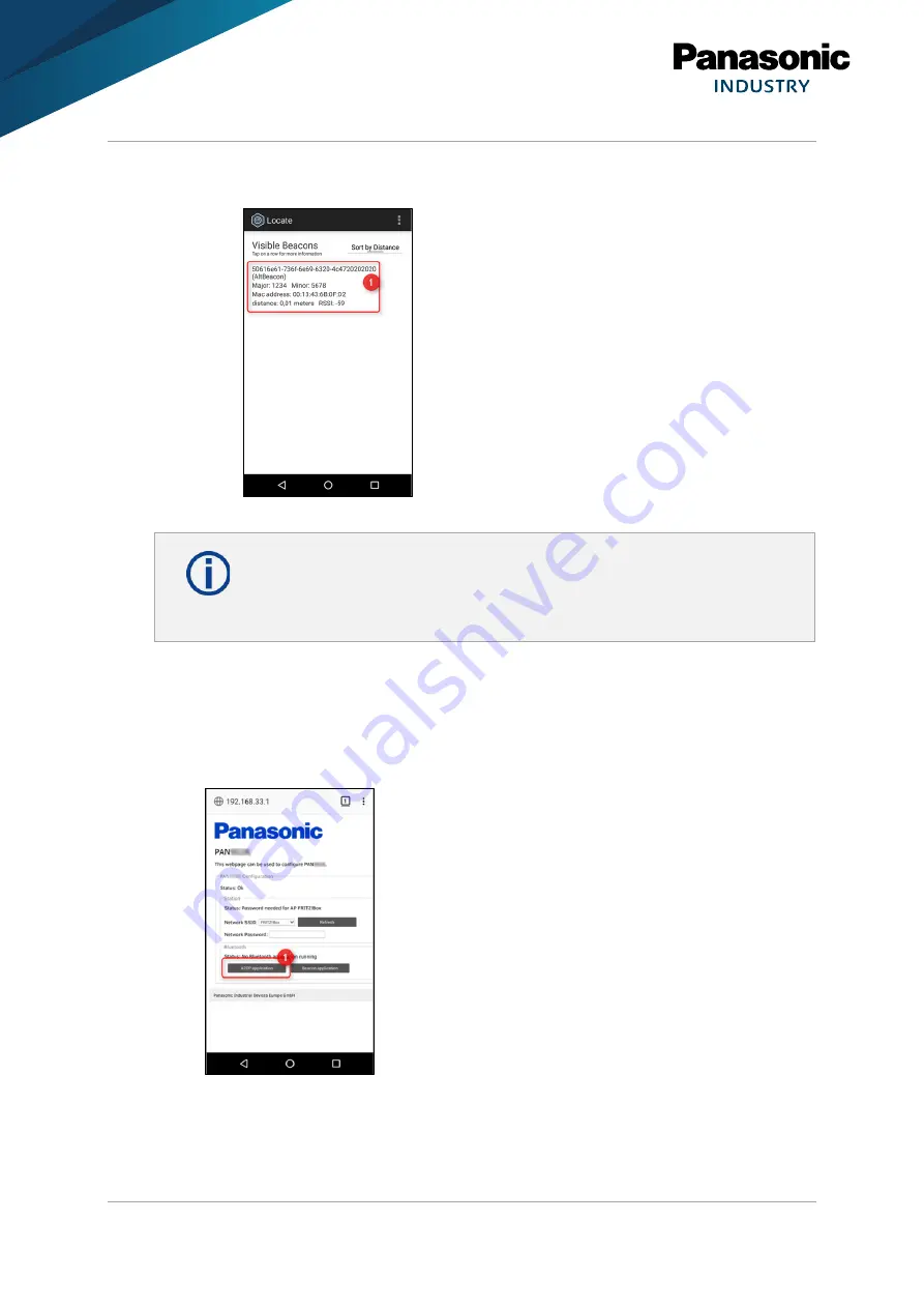 Panasonic INDUSTRY PAN9028 Quick Start Manual Download Page 18