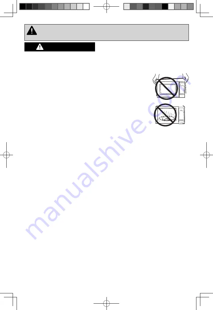 Panasonic Inverter NN-SN943B Operating Instructions Manual Download Page 5