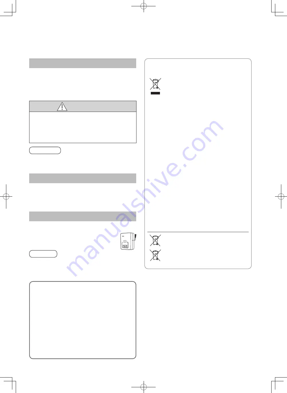 Panasonic K3 Operating Instructions Manual Download Page 5