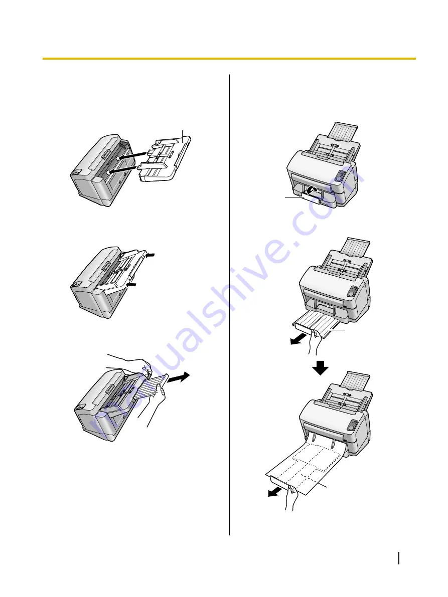 Panasonic KV-S1065C Installation Manual Download Page 13