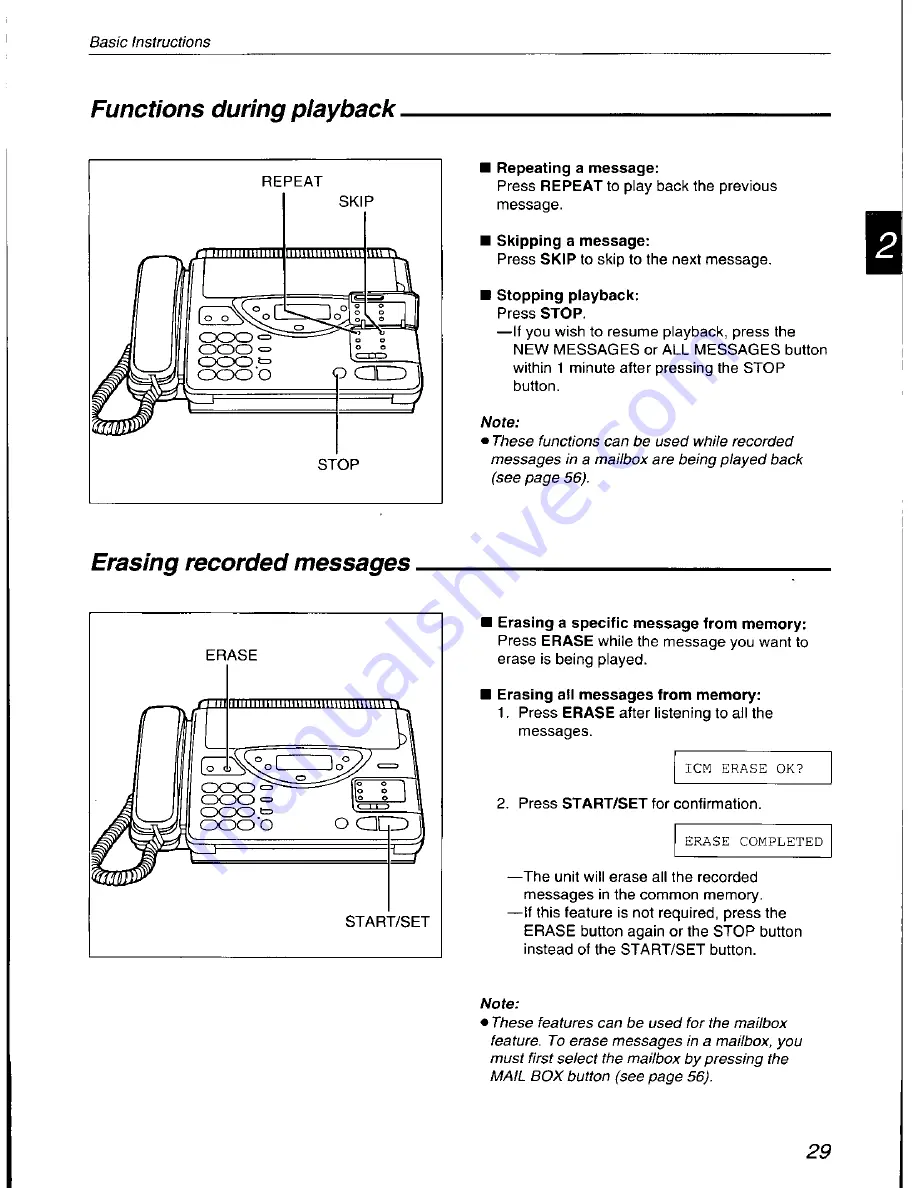 Panasonic KX-F700C Скачать руководство пользователя страница 29