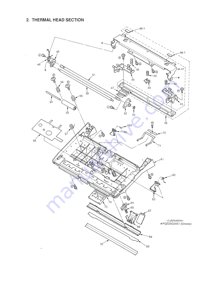 Panasonic KX-F750 Service Manual And Technical Manual Download Page 68