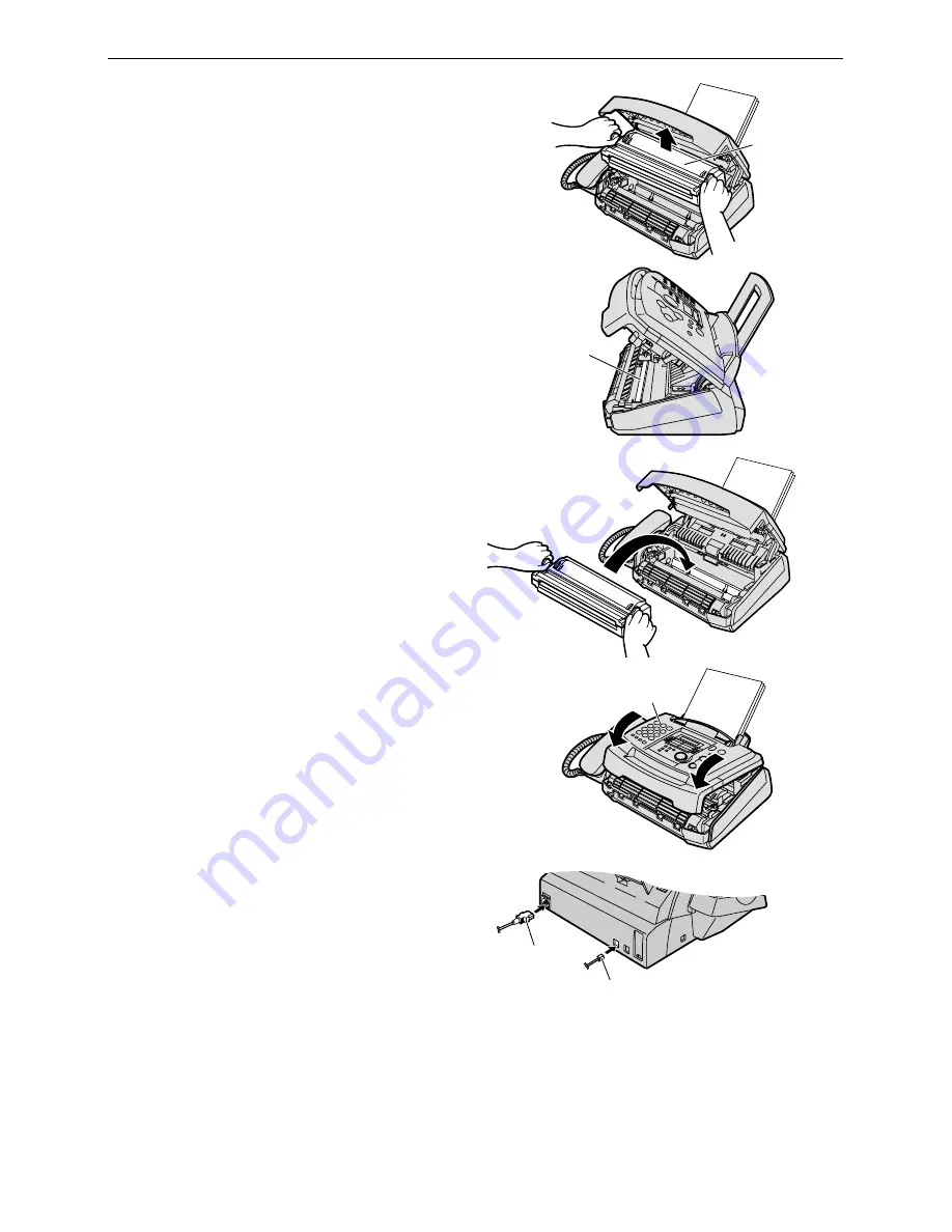 Panasonic KX-FL501C Operating Instructions Manual Download Page 74