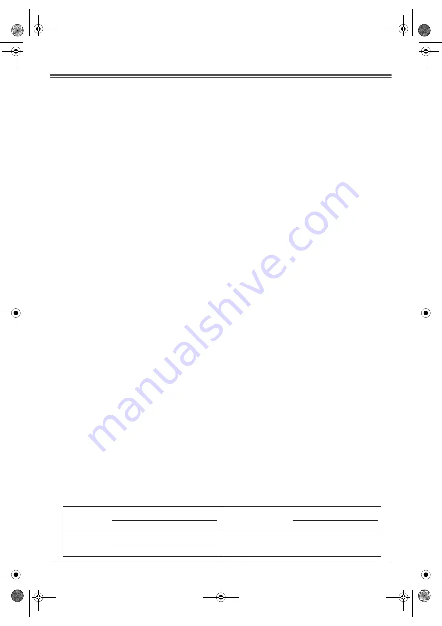 Panasonic KX-FLB881E Quick Reference Manual Download Page 20