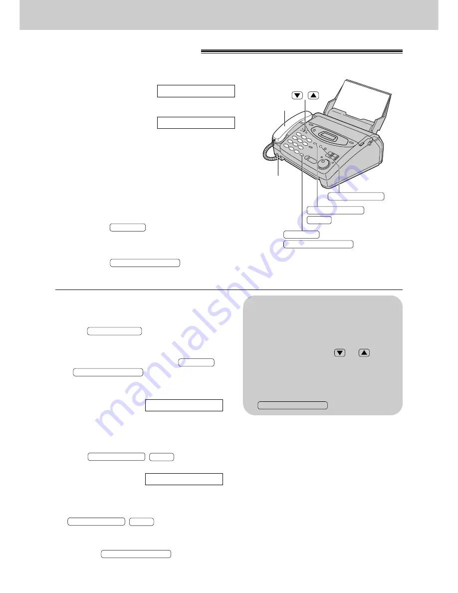 Panasonic KX-FM131CX Operating Instructions Manual Download Page 34