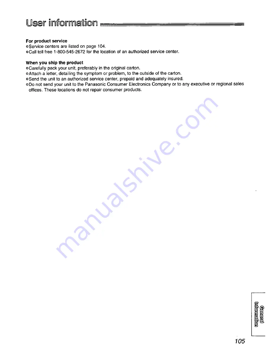 Panasonic KX-FM220 User Manual Download Page 105