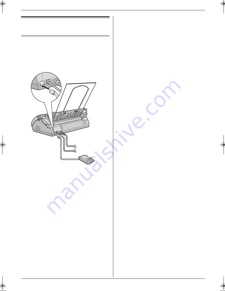 Panasonic KX FP205 - B/W Thermal Transfer Manual Del Instrucción Download Page 25