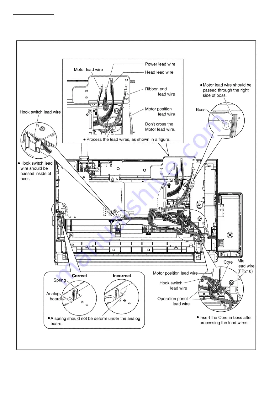 Panasonic KX-FP207FX-S Service Manual Download Page 158