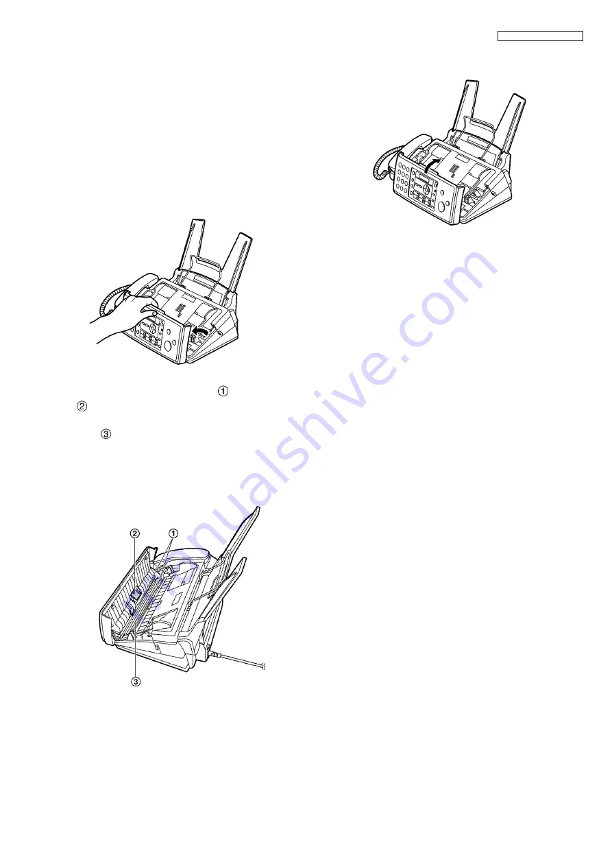 Panasonic KX-FP365CX Service Manual Download Page 165