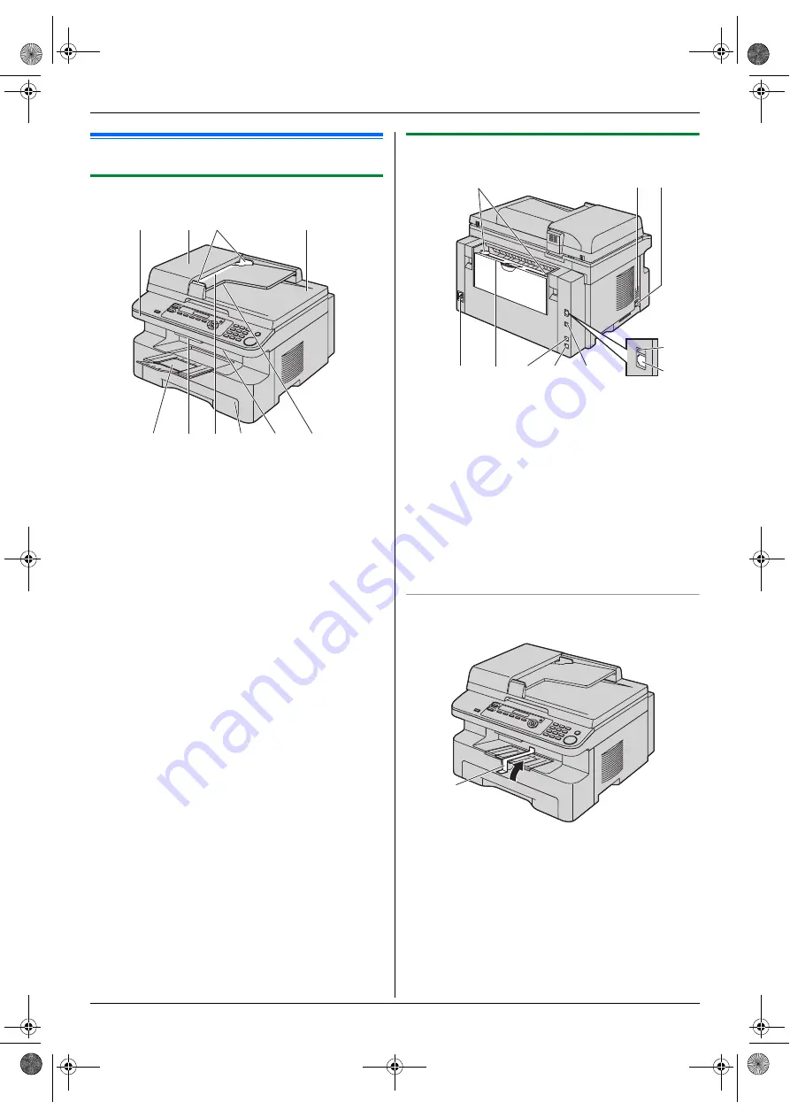 Panasonic KX-MB781 - B/W Laser - All-in-One Instrucciones De Funcionamiento Download Page 8