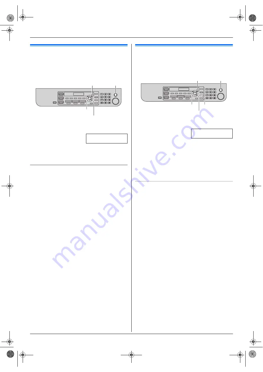 Panasonic KX-MB781 - B/W Laser - All-in-One Instrucciones De Funcionamiento Download Page 20