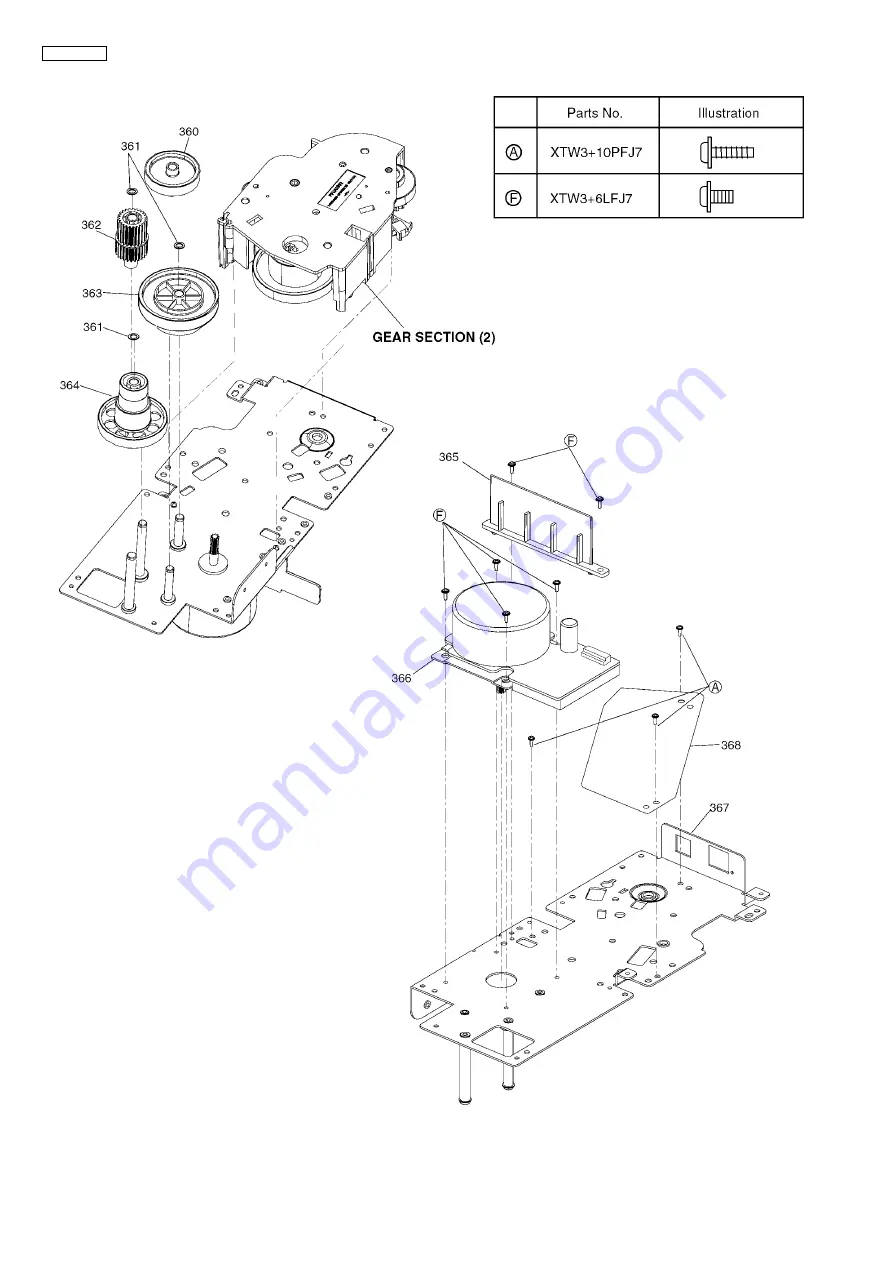 Panasonic KX-MB783BR Service Manual Download Page 264