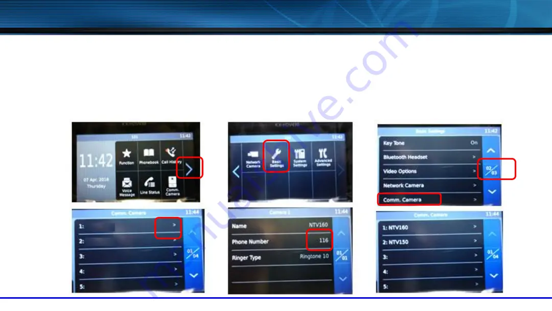 Panasonic KX-NS Step-By-Step Manual Download Page 21