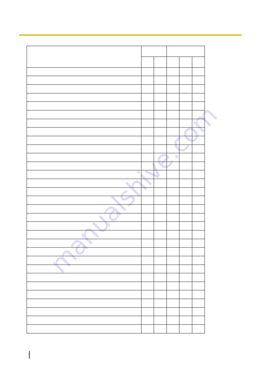 Panasonic KX-NS1000 Programming Manual Download Page 40