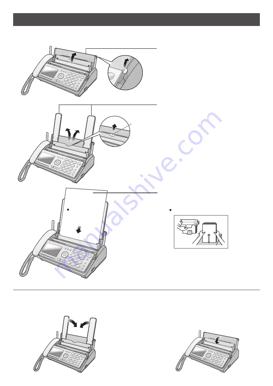 Panasonic KX-PD582DLE9 Quick Reference Manual Download Page 5