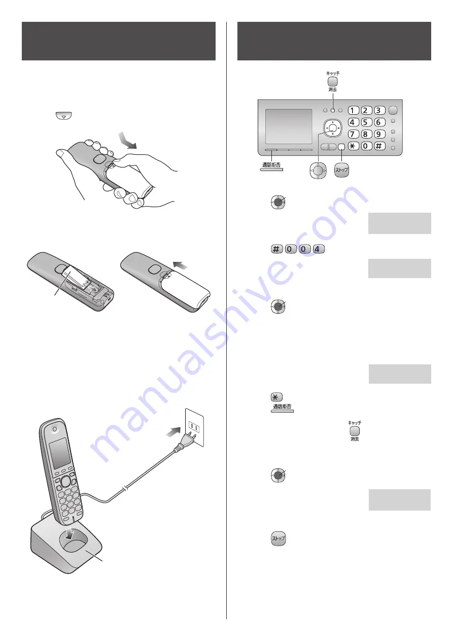 Panasonic KX-PD582DLE9 Quick Reference Manual Download Page 7