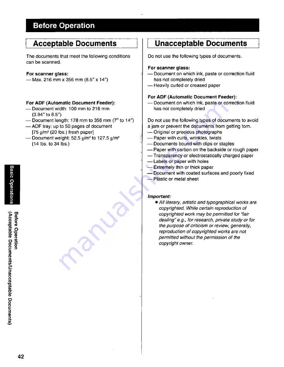 Panasonic KX-PS8000 Скачать руководство пользователя страница 42