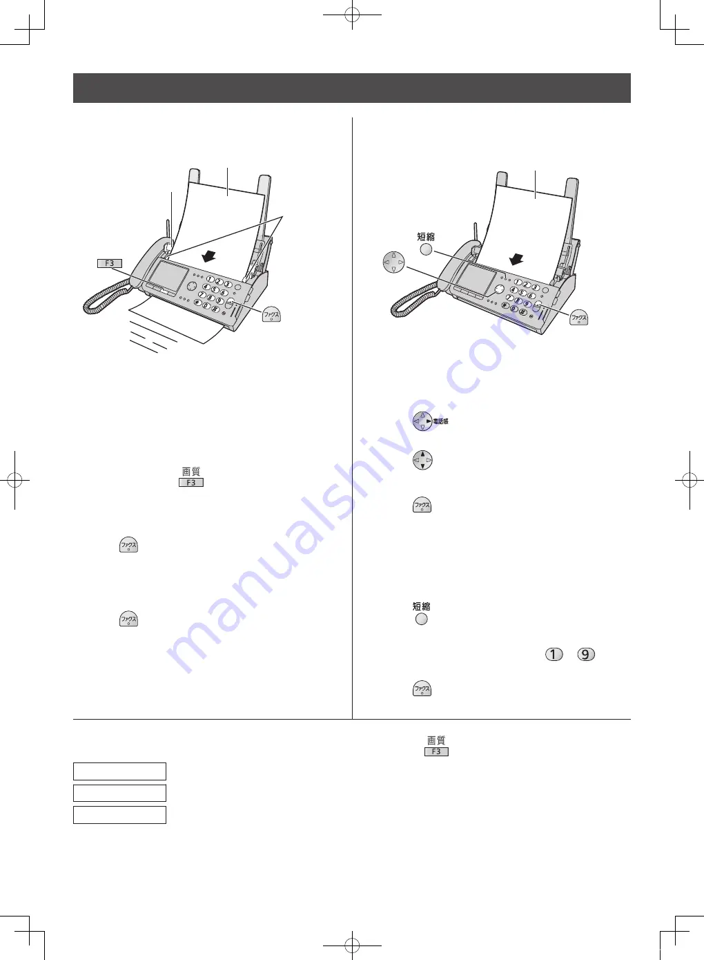 Panasonic KX-PW608DL Quick Reference Manual Download Page 15