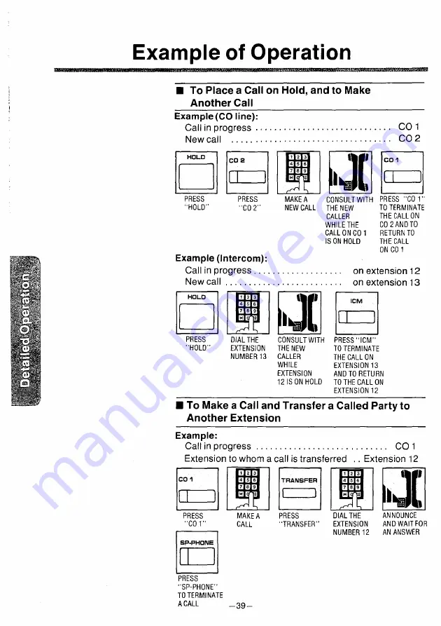 Panasonic KX -T61630 Скачать руководство пользователя страница 40