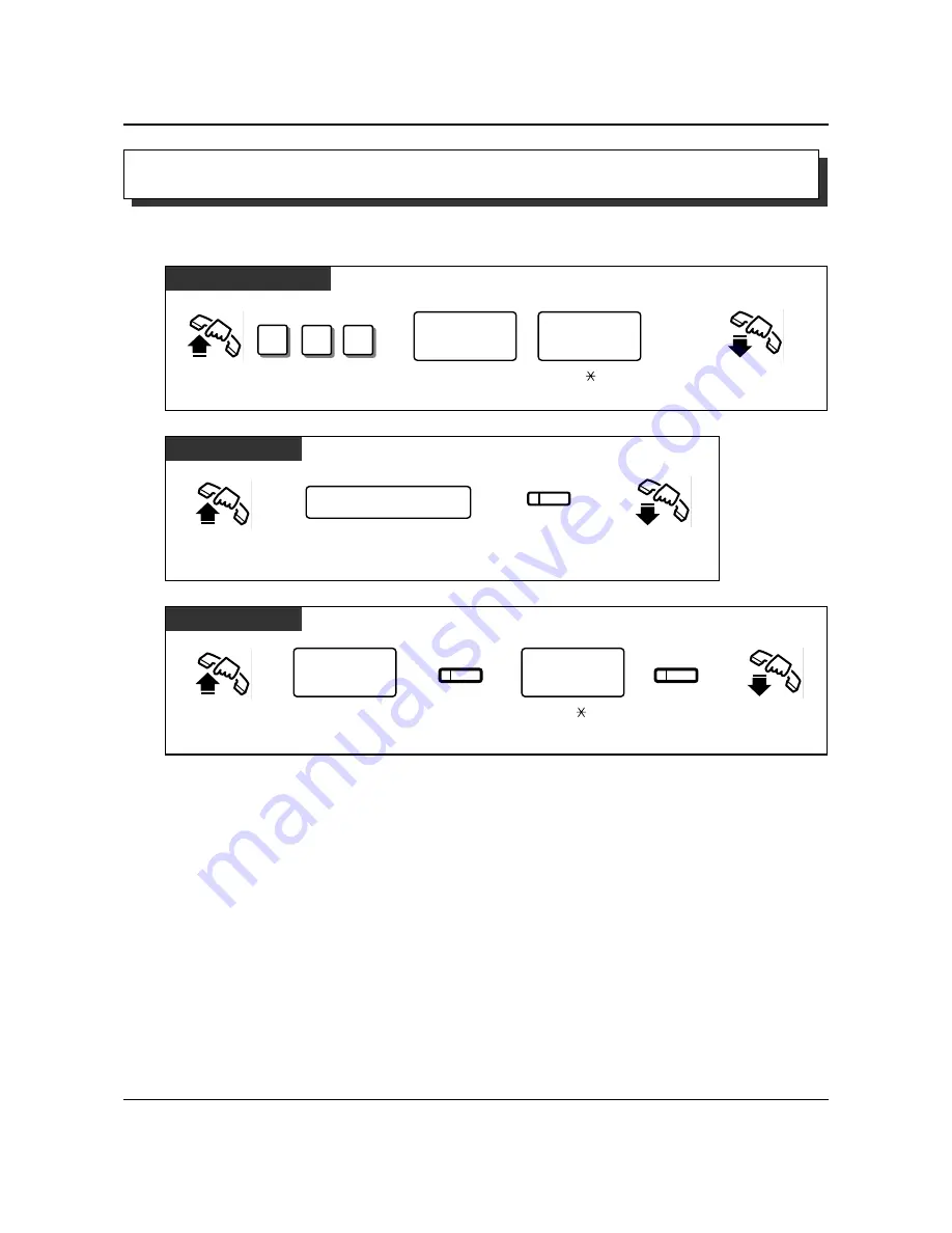 Panasonic KX-T7400 Series Скачать руководство пользователя страница 38