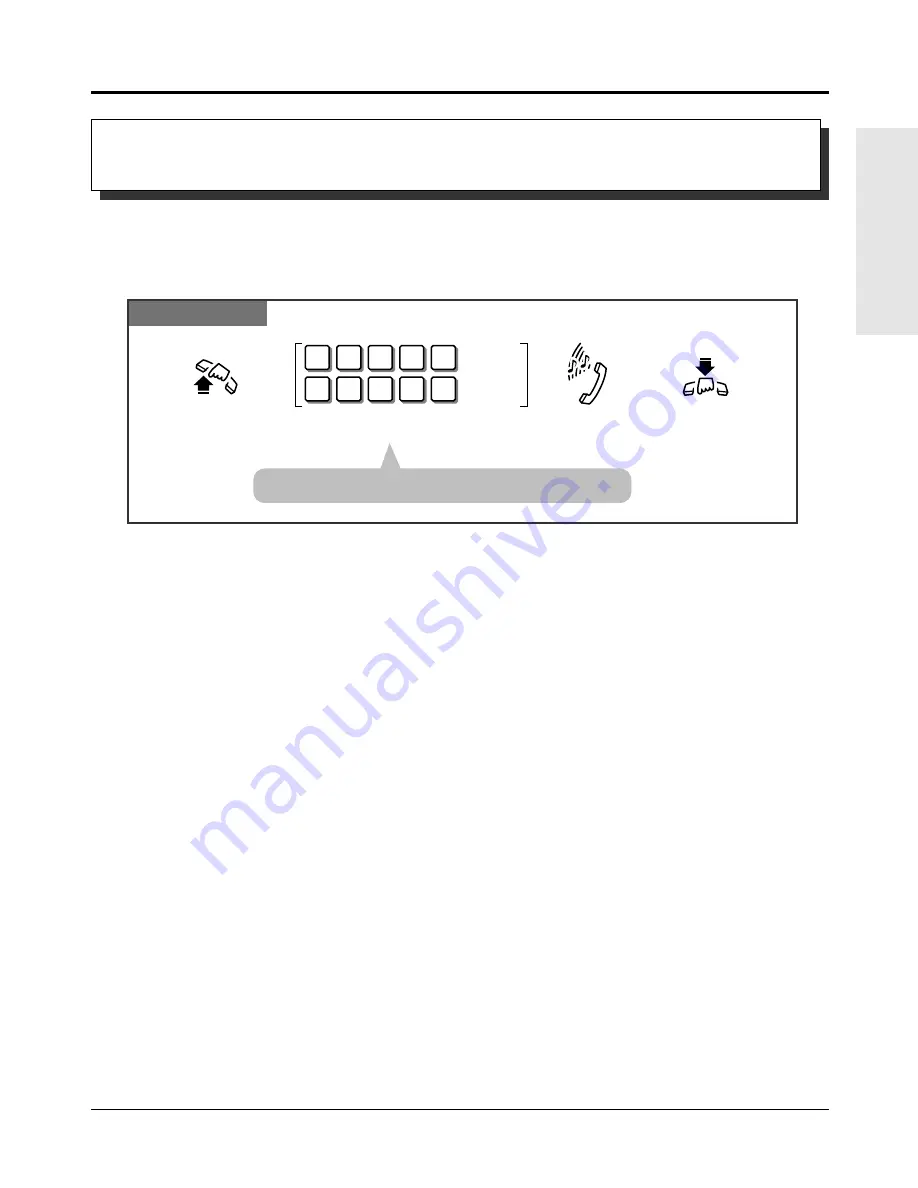 Panasonic kx-ta6246 Operating Instructions Manual Download Page 43