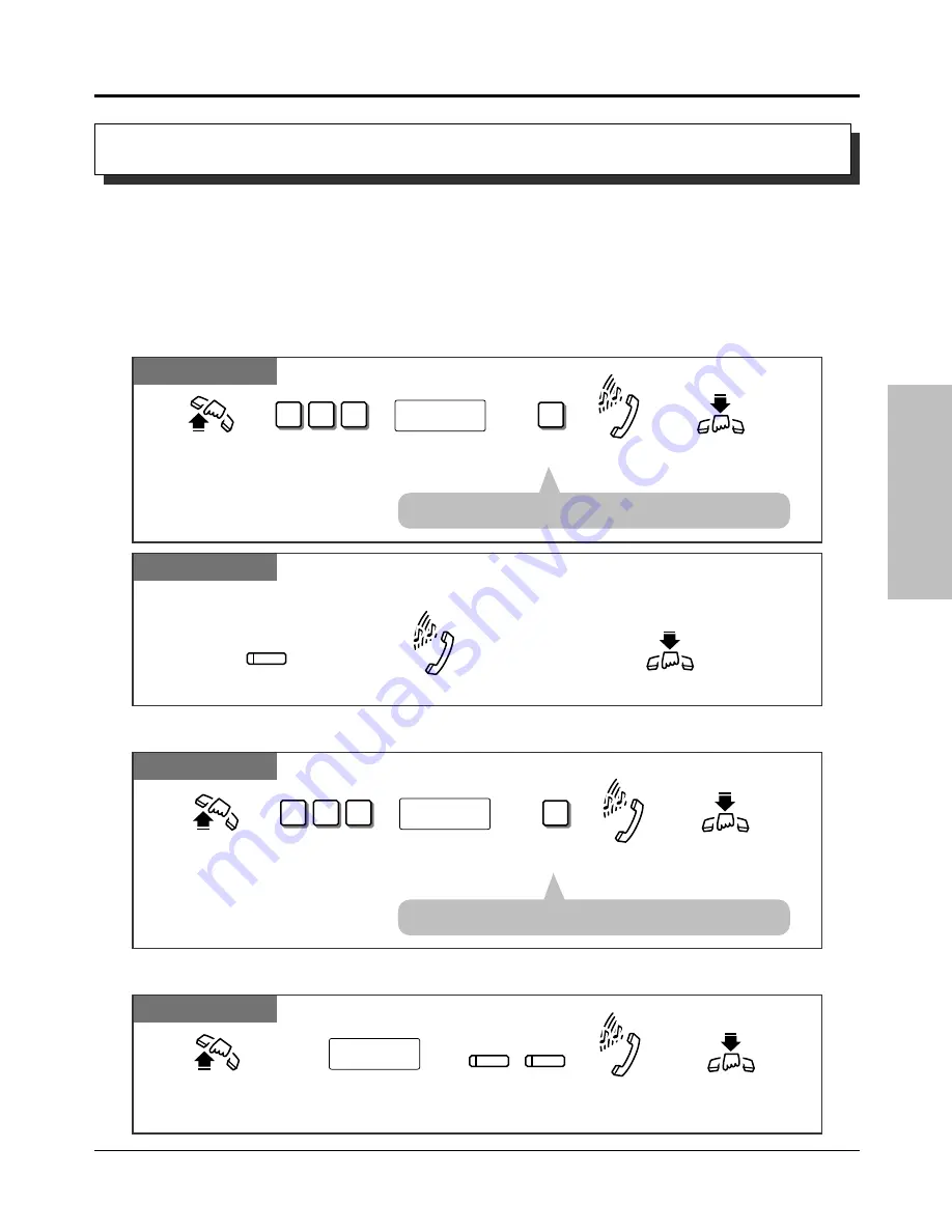 Panasonic kx-ta6246 Скачать руководство пользователя страница 75