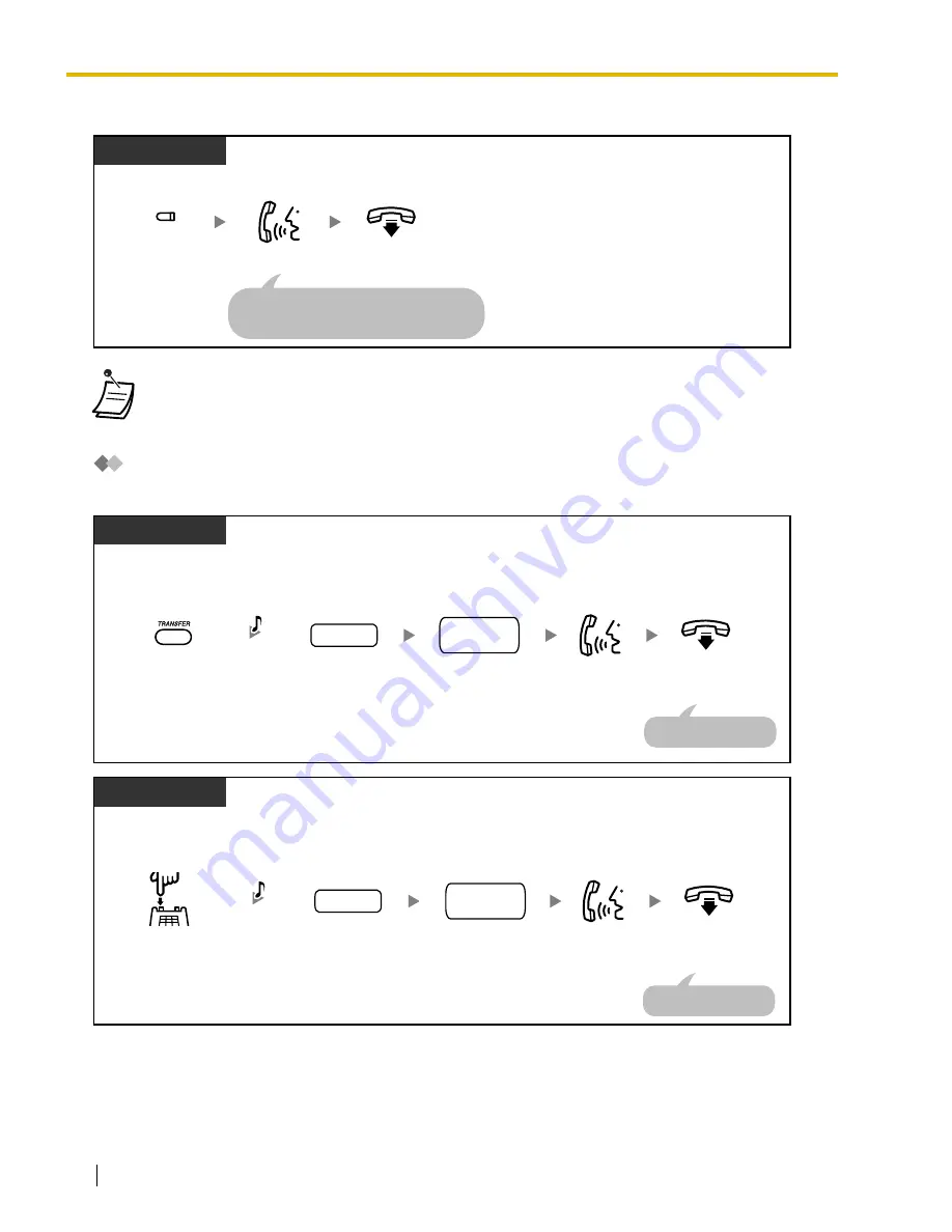 Panasonic KX- TAW848 User Manual Download Page 46