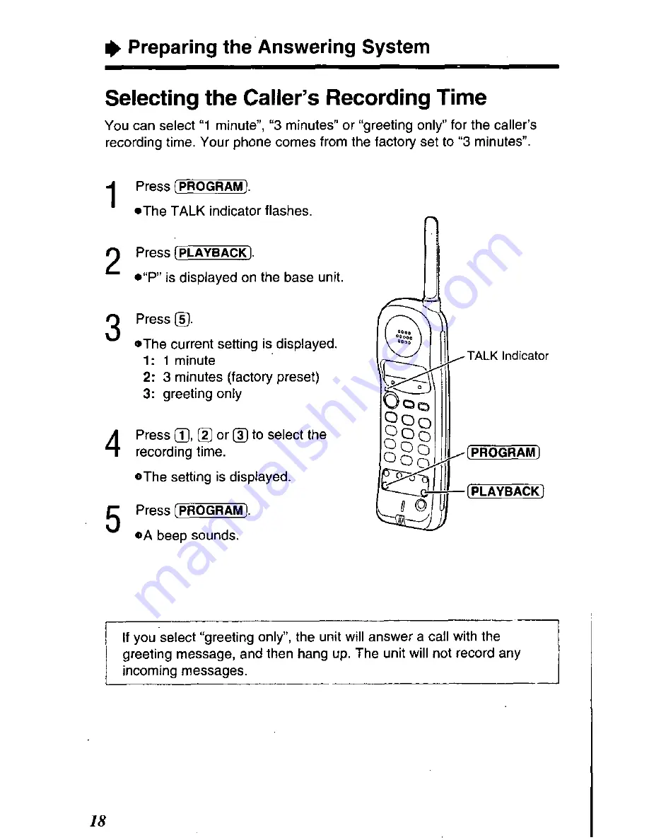 Panasonic KX-TC1500 User Manual Download Page 18