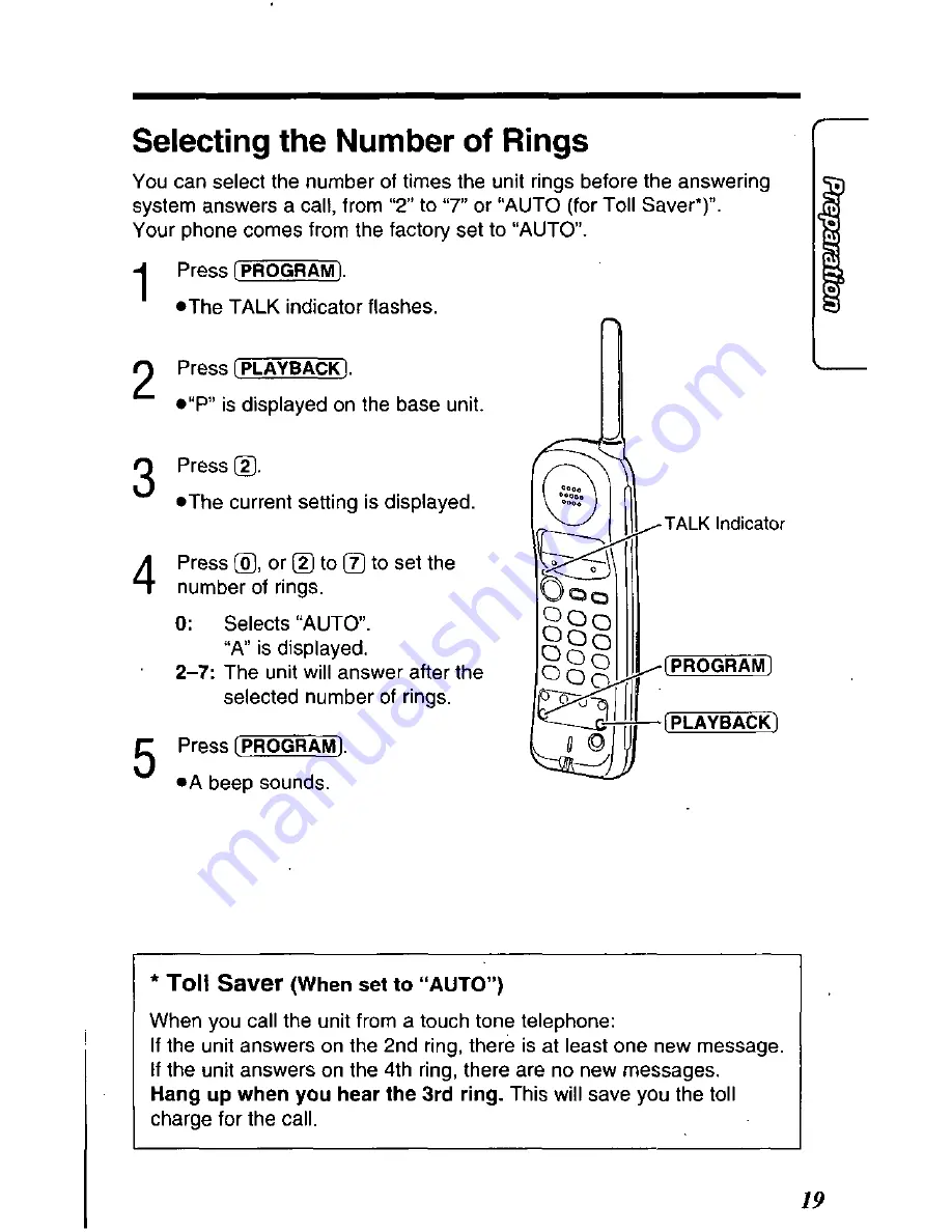 Panasonic KX-TC1500 User Manual Download Page 19