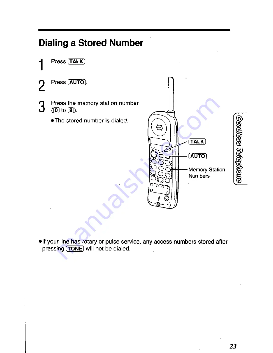 Panasonic KX-TC1500 User Manual Download Page 23