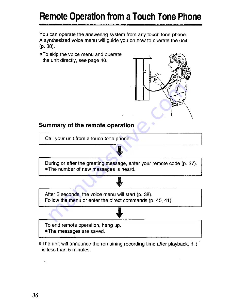 Panasonic KX-TC1500 User Manual Download Page 36