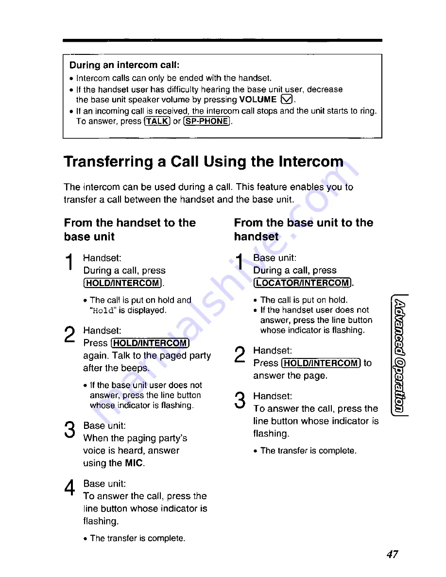 Panasonic KX-TC1750B User Manual Download Page 47