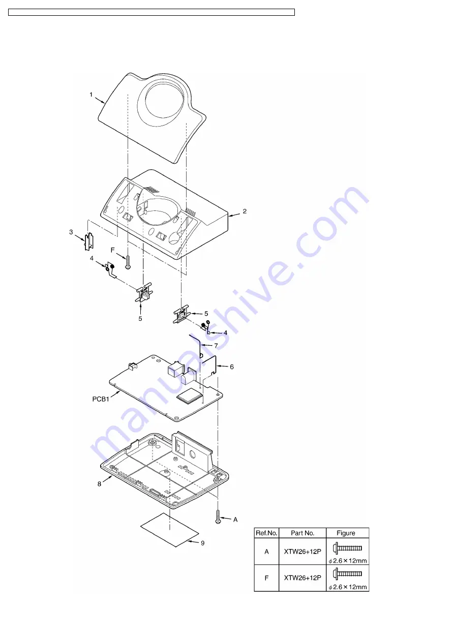 Panasonic KX-TCD410RUM Service Manual Download Page 70