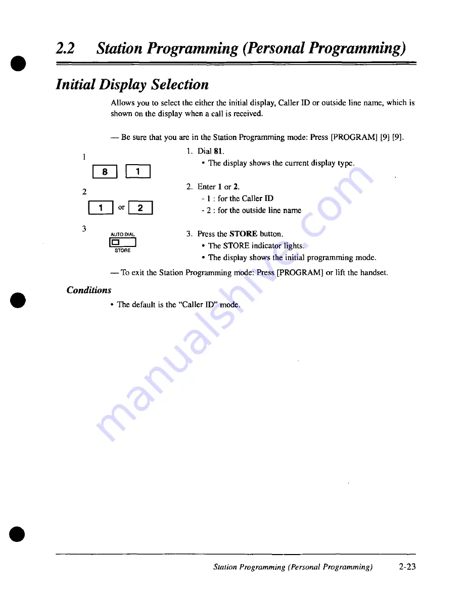 Panasonic KX-TD308 User Manual Download Page 65