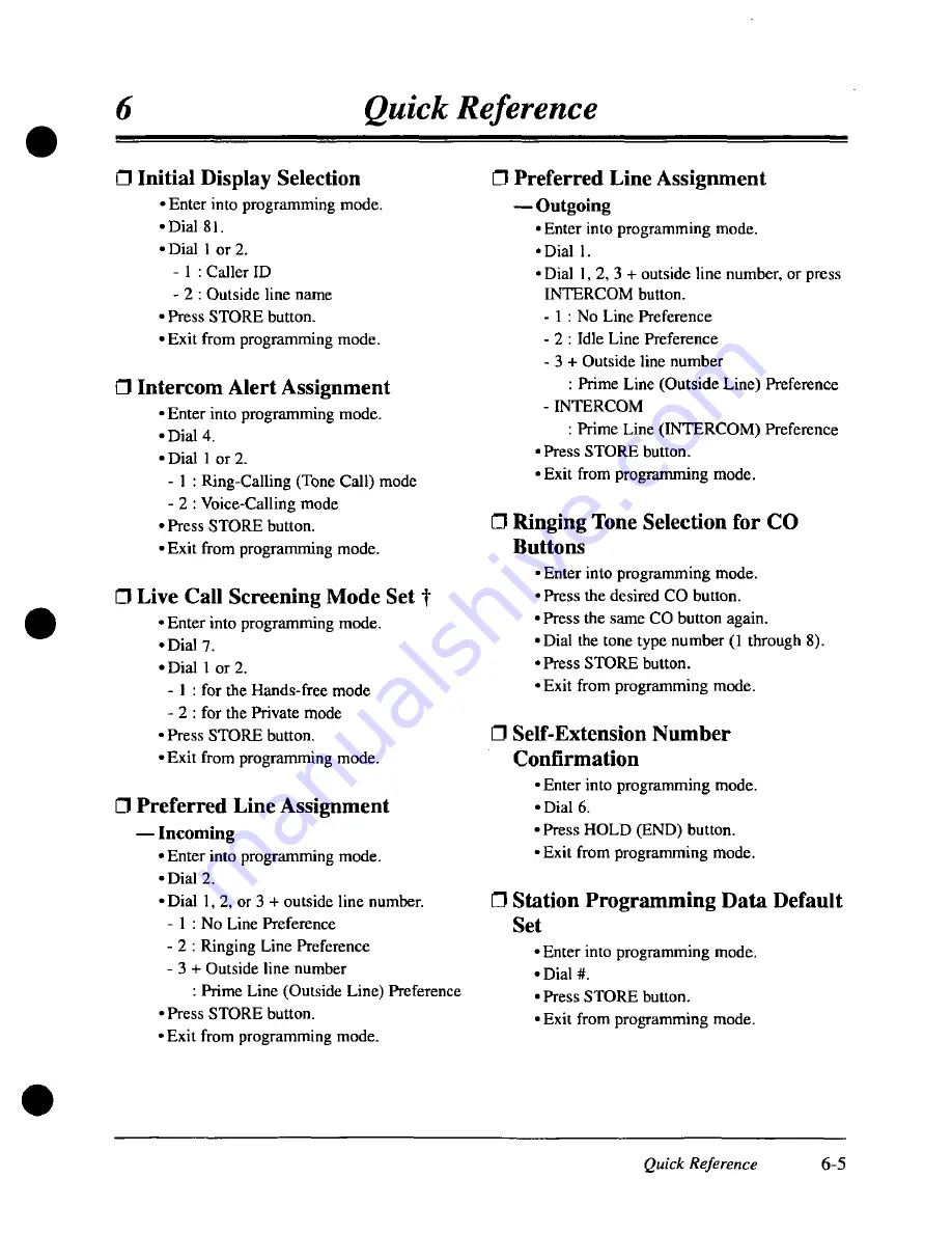 Panasonic KX-TD308 User Manual Download Page 393