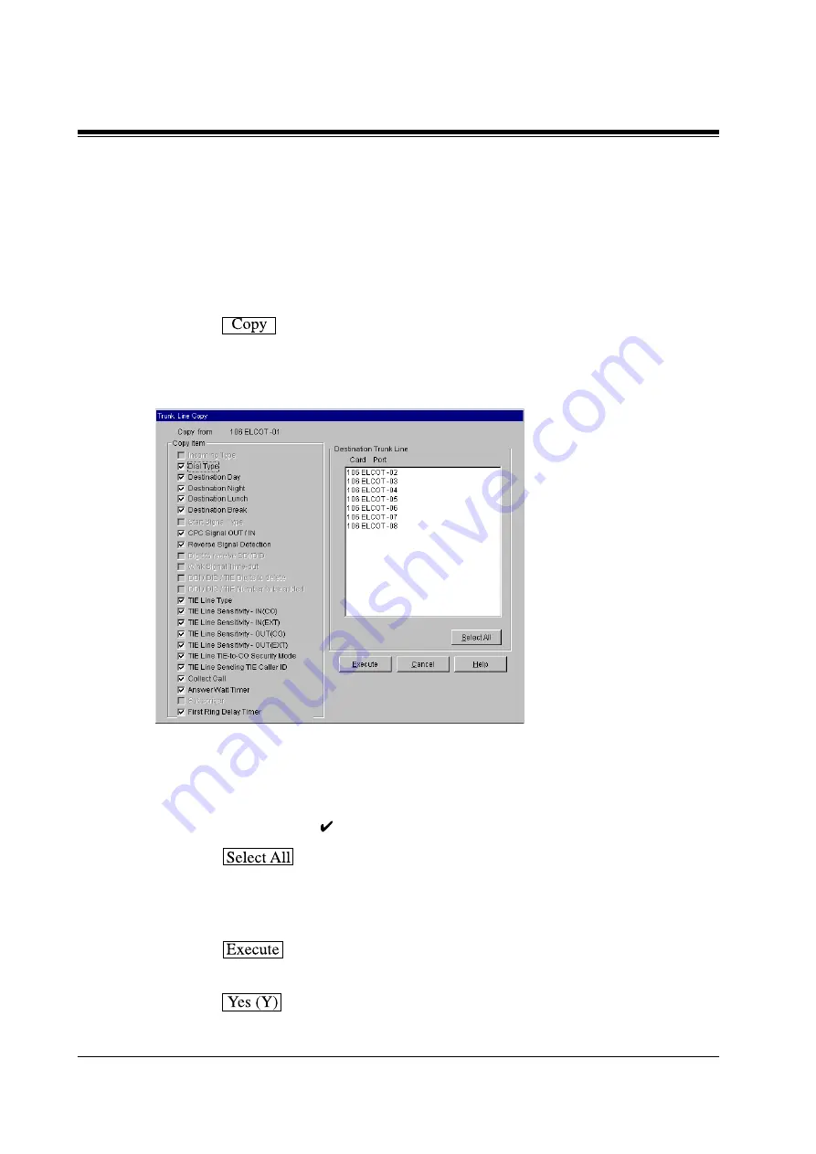 Panasonic KX-TD500 Скачать руководство пользователя страница 170