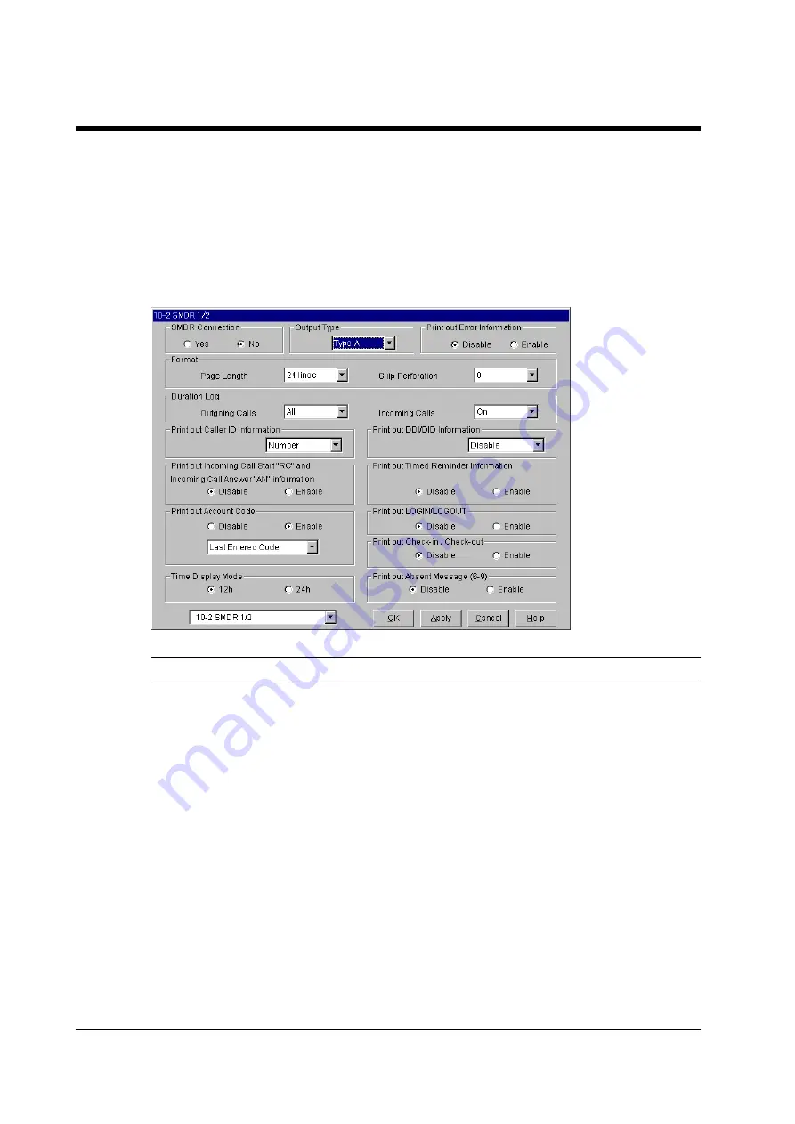 Panasonic KX-TD500 Скачать руководство пользователя страница 318