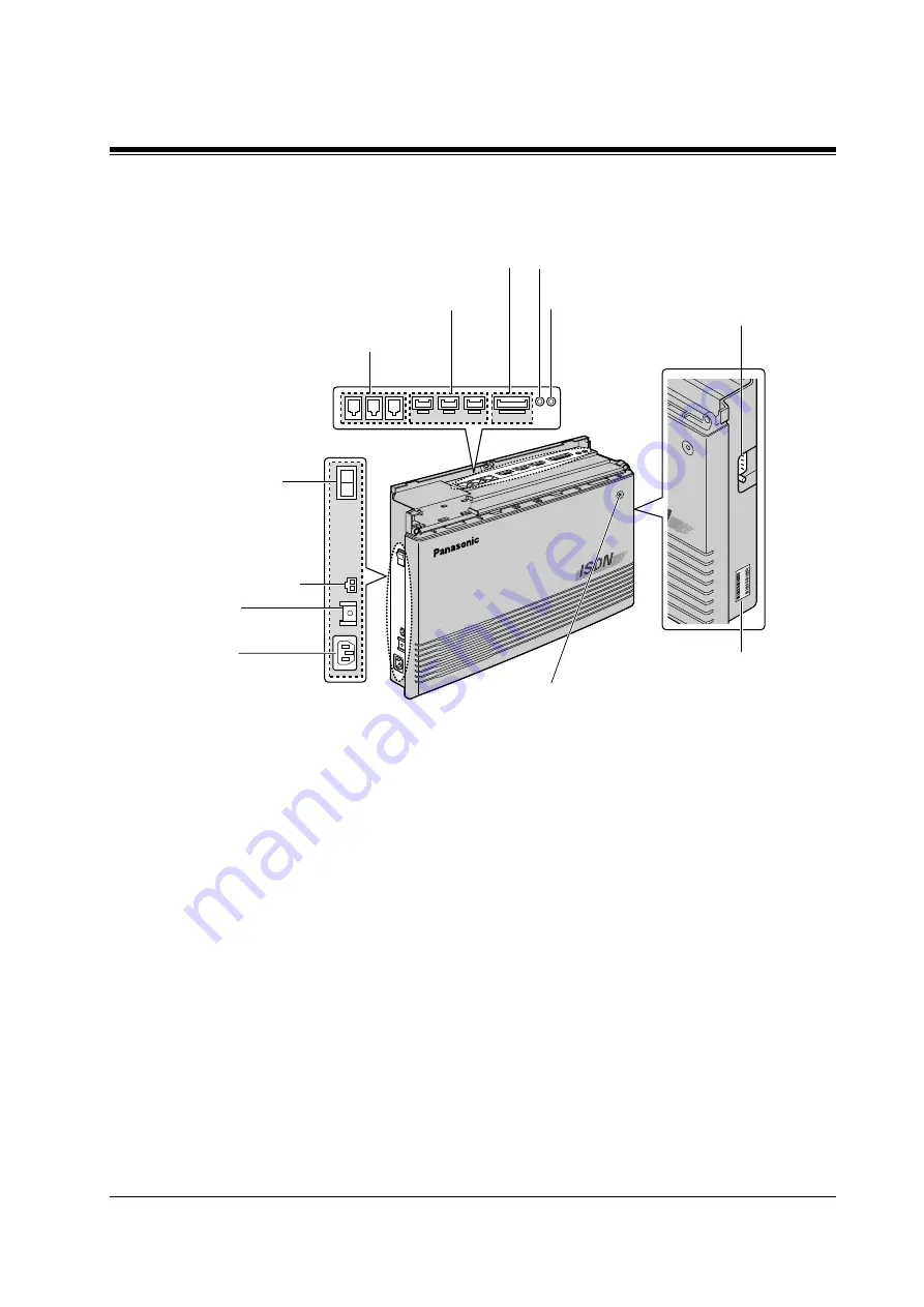 Panasonic KX-TD612NE Installation Manual Download Page 25