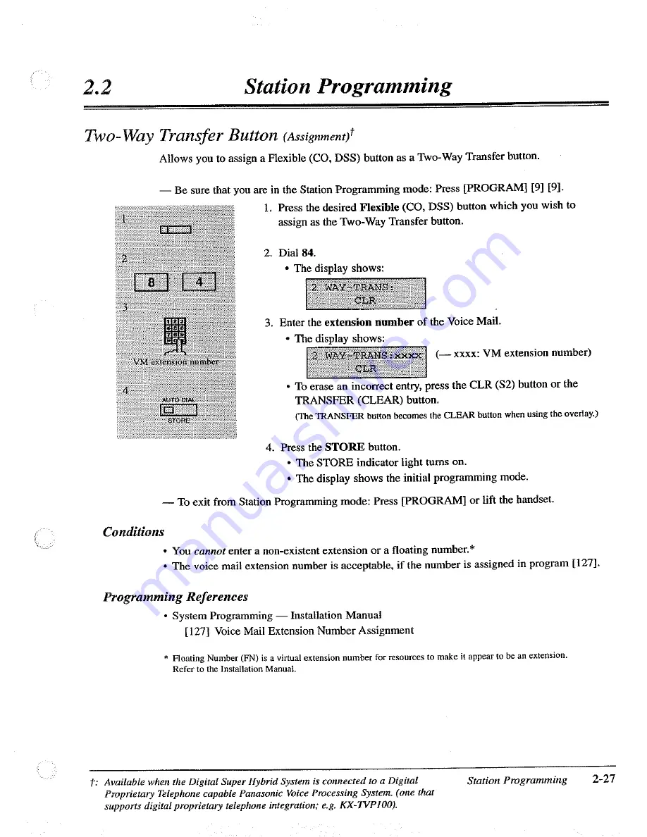 Panasonic KX-TD816E Скачать руководство пользователя страница 74