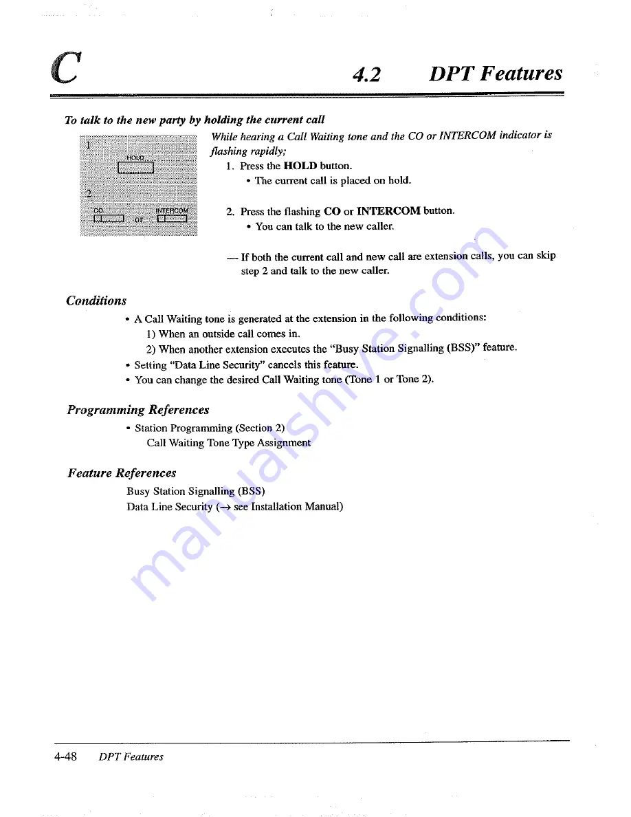 Panasonic KX-TD816E Скачать руководство пользователя страница 150