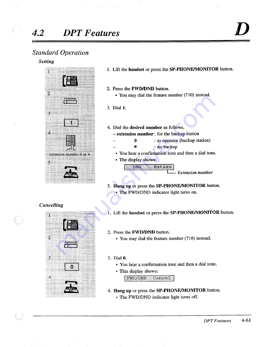 Panasonic KX-TD816E Скачать руководство пользователя страница 164