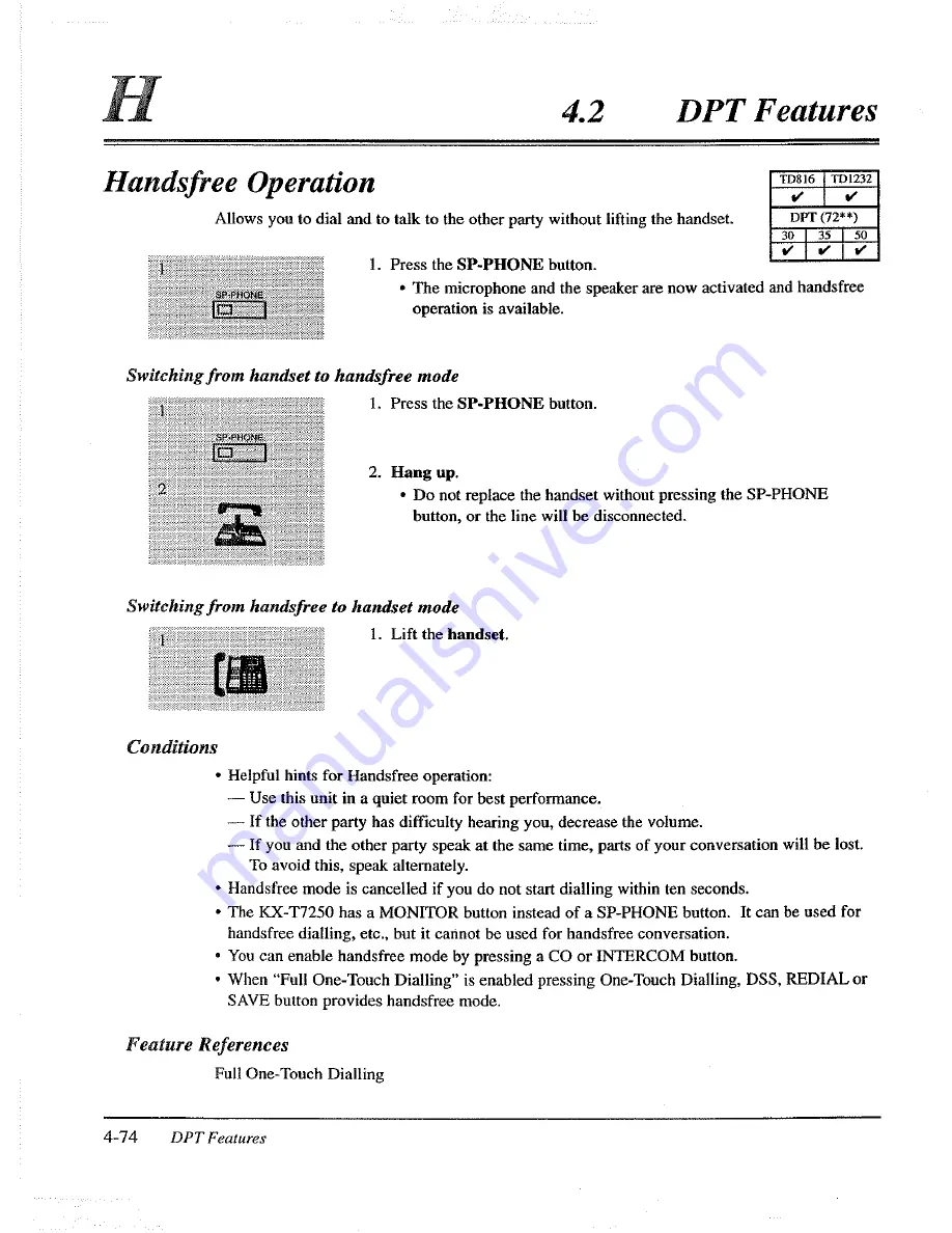 Panasonic KX-TD816E Скачать руководство пользователя страница 177