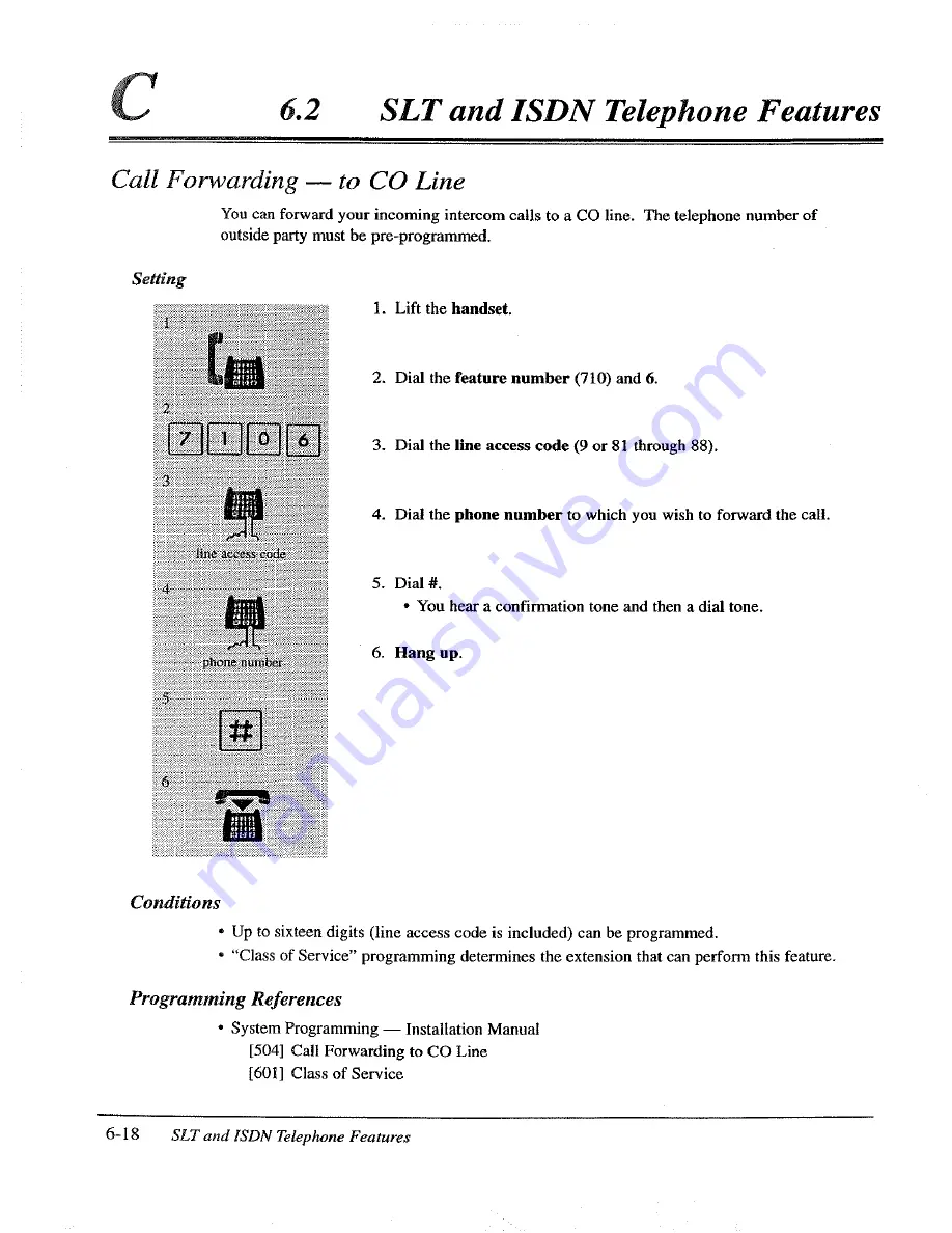 Panasonic KX-TD816E User Manual Download Page 296