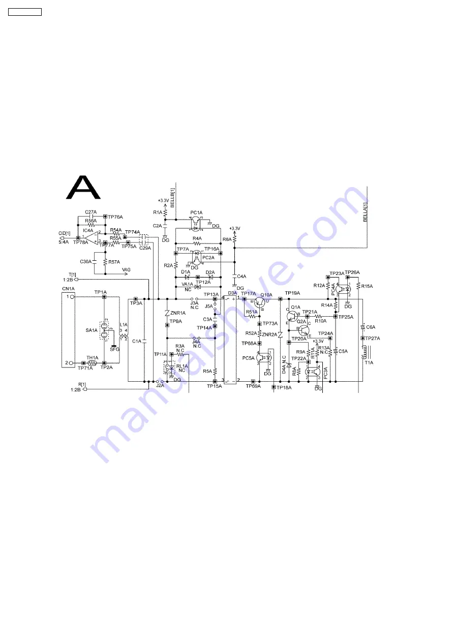 Panasonic KX-TEA308NE Service Manual Download Page 22