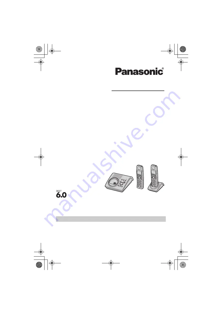 Panasonic KX-TG1032 Скачать руководство пользователя страница 1