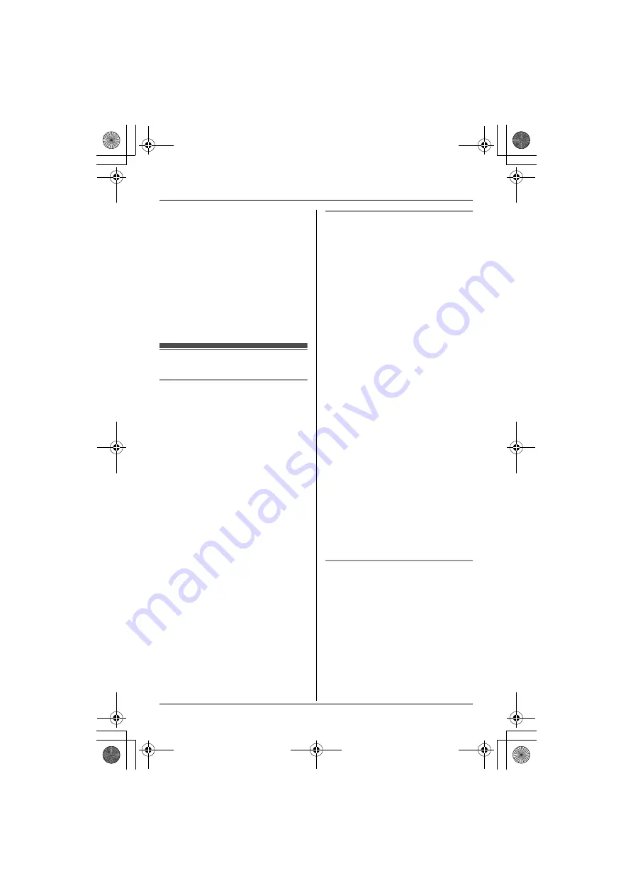 Panasonic KX-TG1032 Operating Instructions Manual Download Page 8