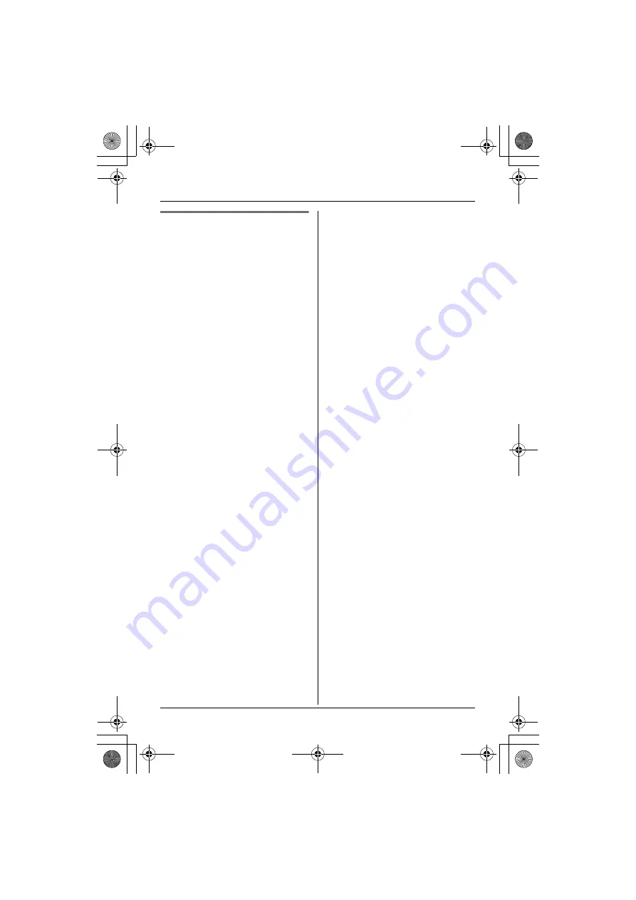 Panasonic KX-TG1032 Operating Instructions Manual Download Page 15