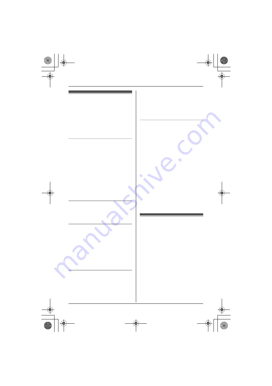 Panasonic KX-TG1032 Operating Instructions Manual Download Page 16