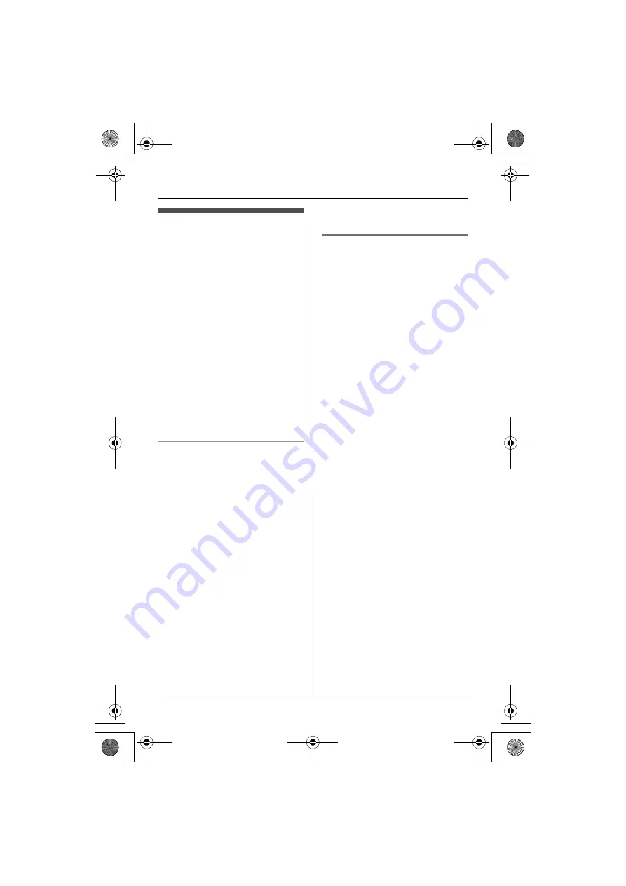 Panasonic KX-TG1032 Operating Instructions Manual Download Page 33